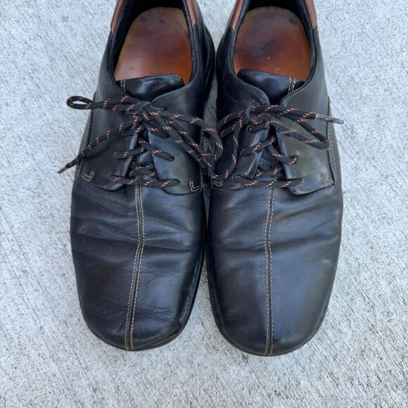 Cole Haan Zeno Lace II Oxford‎ Shoes Men Size 10 Black Leather Split Toe Comfort main image 5